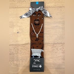 2pac X Stance crew socks